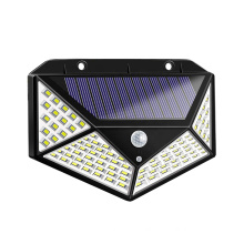 100 leds 1000 lumen 270 degrees solar motion sensor outdoor lights IP65 waterproof for garden patio yard security deck garage